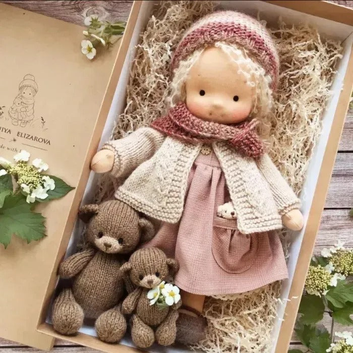 (30% OFF) Handmade Waldorf Doll