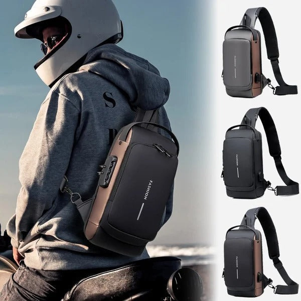 (30% sleva) Módní crossbody kabelka na heslo proti krádeži