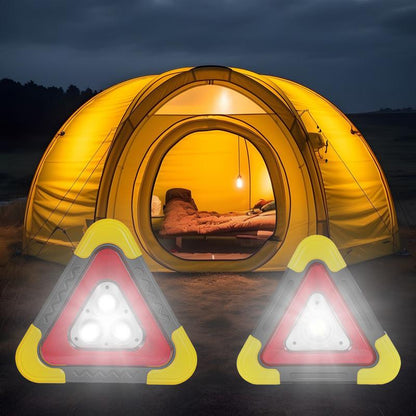 (50% OFF) Emergency Warning Triangle for Cars with Integrated LED Light