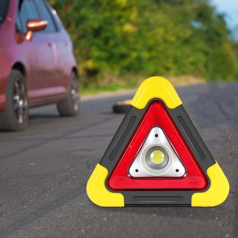 (30% DE DESCUENTO) Trípode De Advertencia Para Coche Con Luz LED Integrada