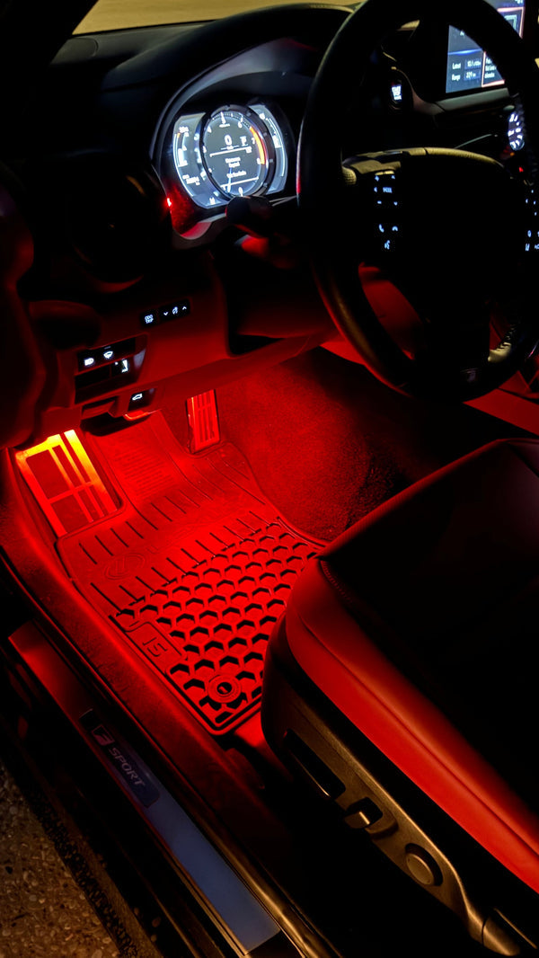 (30% SLEVA) 4ks USB Dobíjecí RGB LED Svítilny