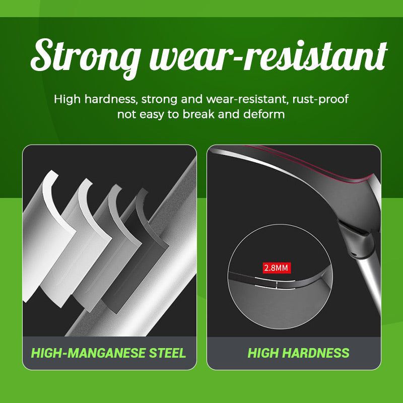 (30% DISCOUNT) Multifunctional high manganese steel double sickle