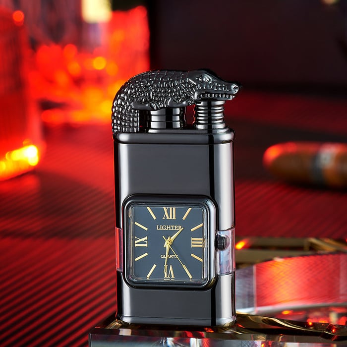 (30% OFF) Vintage JetTorch Bezel Lighter