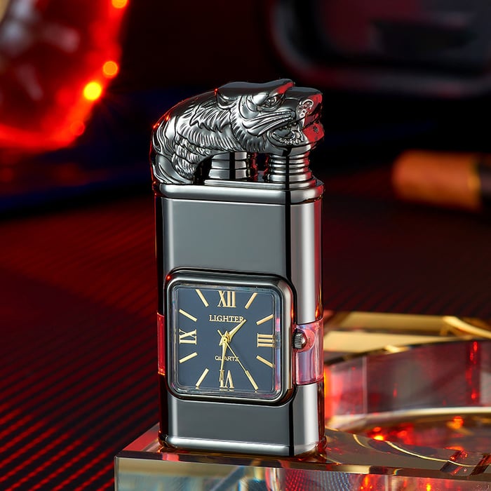 (30% OFF) Vintage JetTorch Bezel Lighter