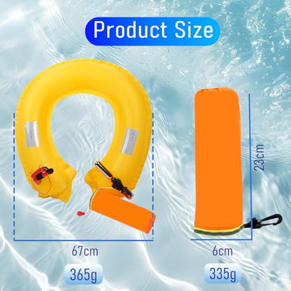 (30% OFF) AutoFloat™ 3-in-1 Automatic Inflatable Life-Saving Buoy