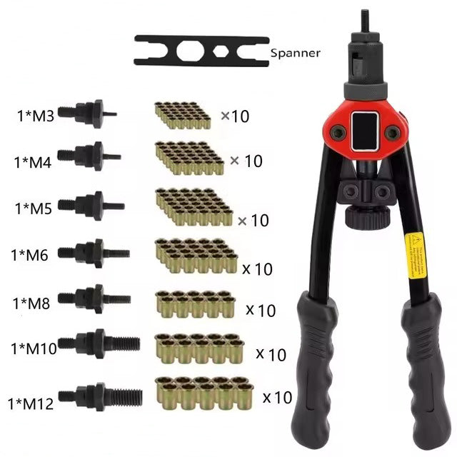 Hand Threaded Rivet Nut Gun