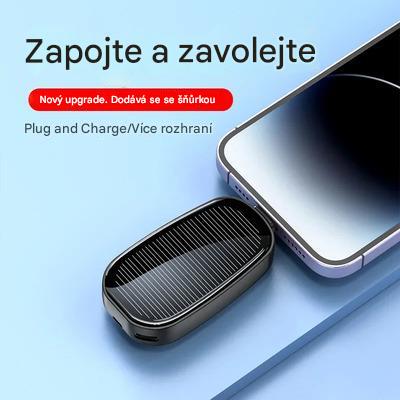 (30% Sleva) Mini solární záložní nabíječka