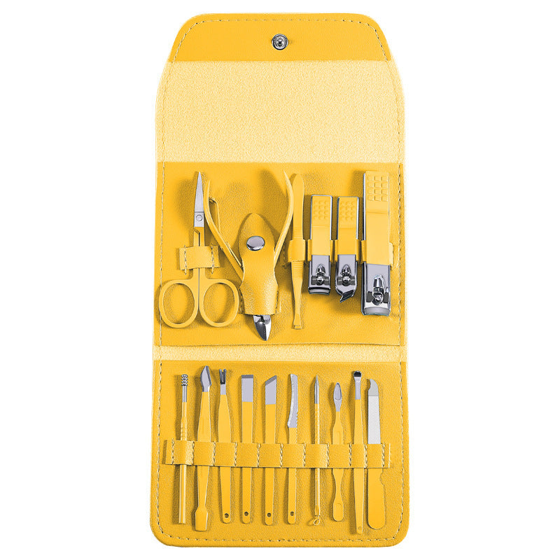 (50% OFF) Premium 16-Piece Nail Clipper & Manicure Set