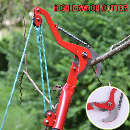 (FREE SHIPPING) Japan Denosuke Carbon Steel Labor-Saving High Pruning Shear