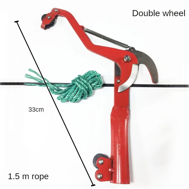 (FREE SHIPPING) Japan Denosuke Carbon Steel Labor-Saving High Pruning Shear