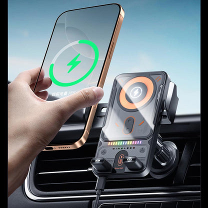 (30% OFF) Mount with auto-clamp and fast charging