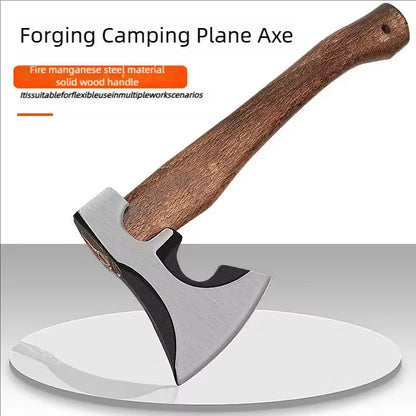 (30% OFF) Hand-Forged Battle Axe - Durable Woodworking & Camping Tool