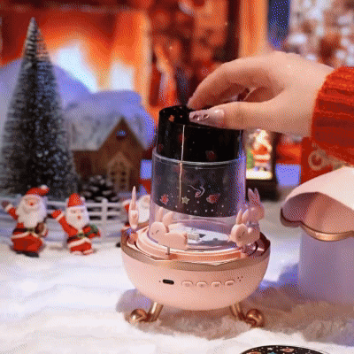 (30% Sleva) 3D světelná noční obloha s houpačkou pro králíka