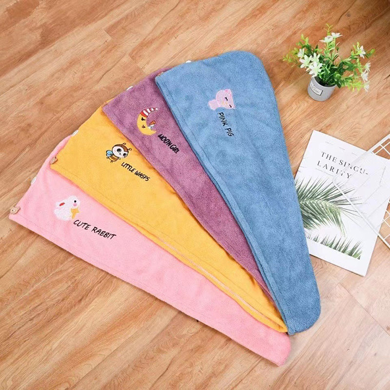 (30% sleva) Bath towels and hair drying hats made of smooth, comfortable fleece