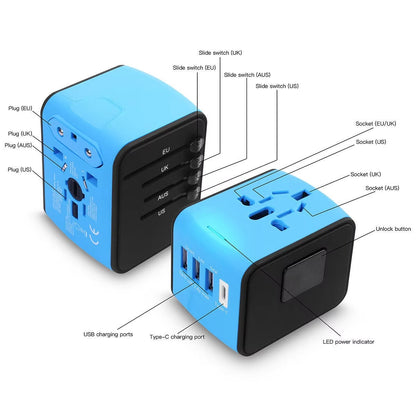 (50% OFF) All-in-One Universal Travel Power Adapter