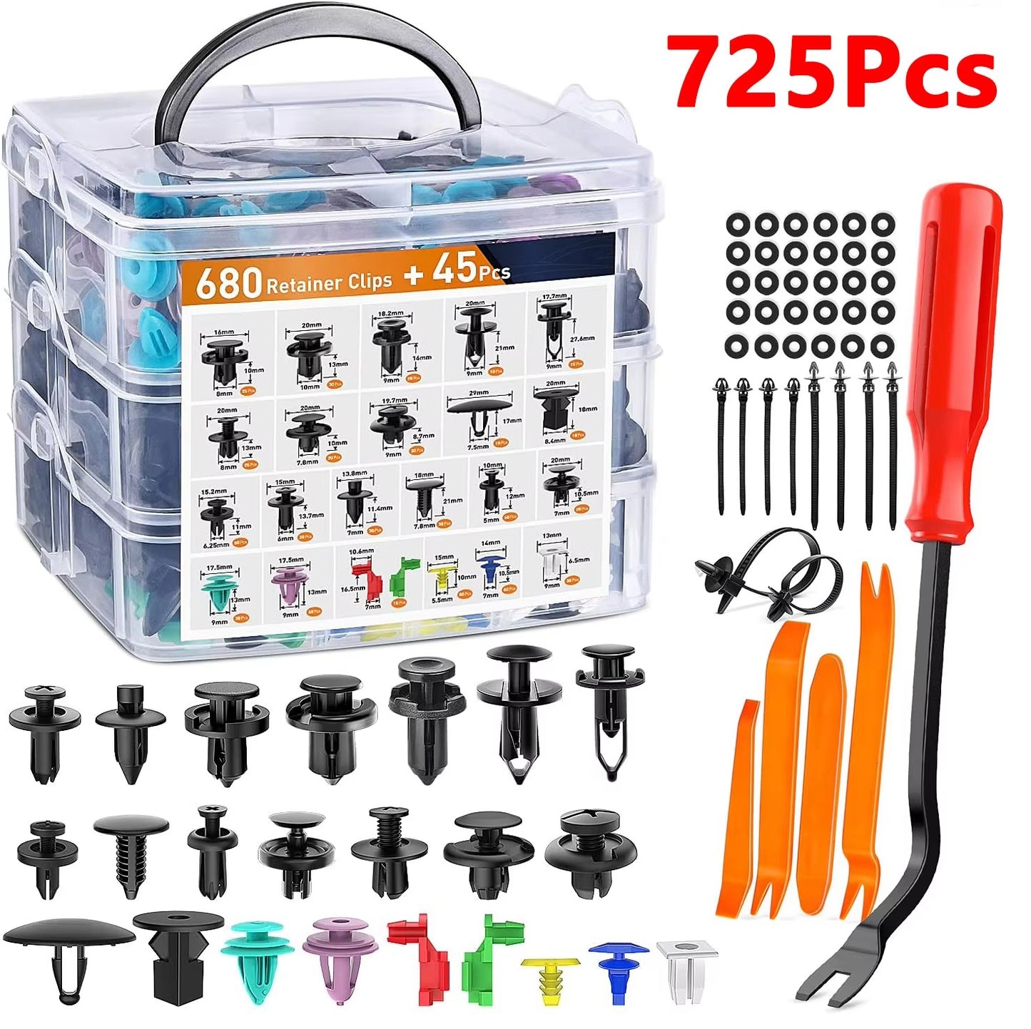 (50% OFF) Car Retainer & Fastener Removal Kit