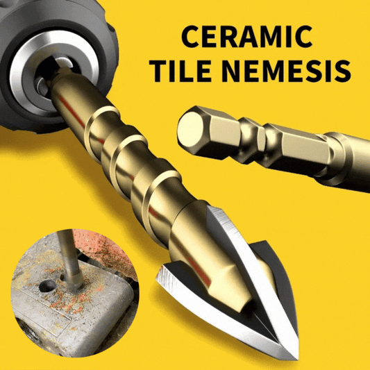 (30% DISCOUNT) Cross Hexagon Tile Drill Bit for Glass Concrete Ceramic Tile