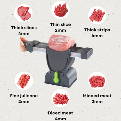 (50% OFF ) MasterSlice Pro: Precision Meat Slicer 17-in-1