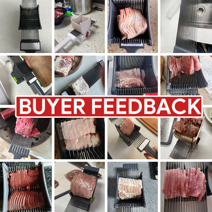 (50% OFF ) MasterSlice Pro: Precision Meat Slicer 17-in-1