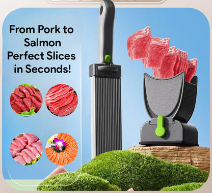 (50% OFF ) MasterSlice Pro: Precision Meat Slicer 17-in-1