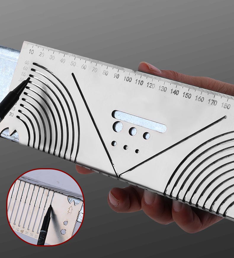 (50% OFF) Precisionflex Angle & Arc Marking Tool