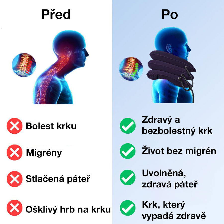 (50% Sleva) Dainely Stretcher Úleva od Bolesti Krku