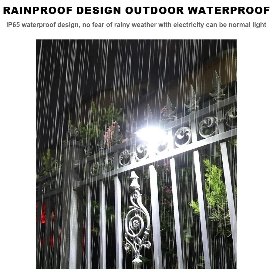 (30% DISCOUNT )  Solar lights clip the walkway, have smart sensors that automatically turn on, and are IP65 waterproof