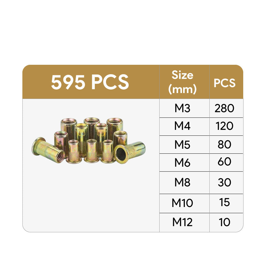 Hand Threaded Rivet Nut Gun