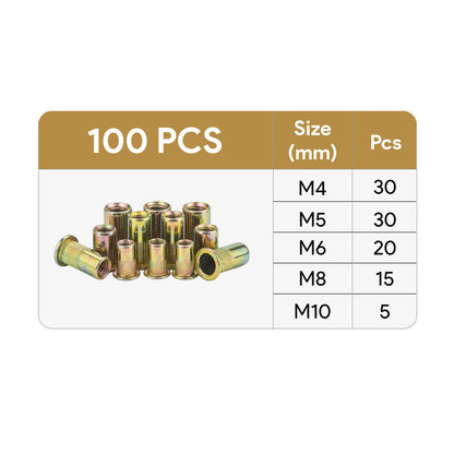 Hand Threaded Rivet Nut Gun