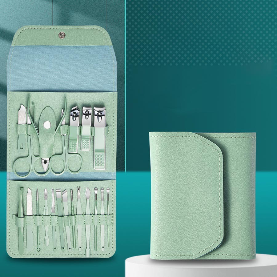 (50% OFF) Premium 16-Piece Nail Clipper & Manicure Set